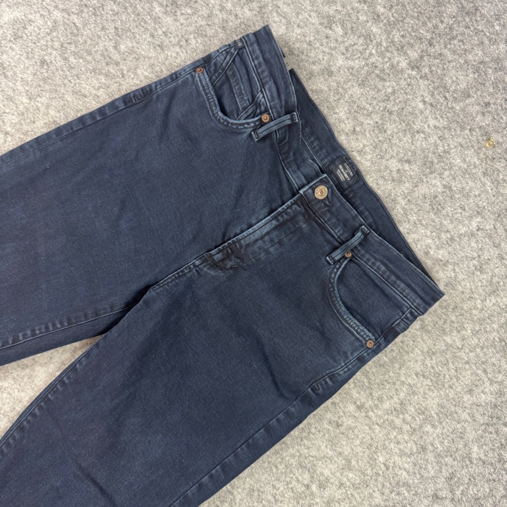 Citizens of Humanity Rocket Crop High Rise Skinny Jeans Dark Blue 31 1487T-989